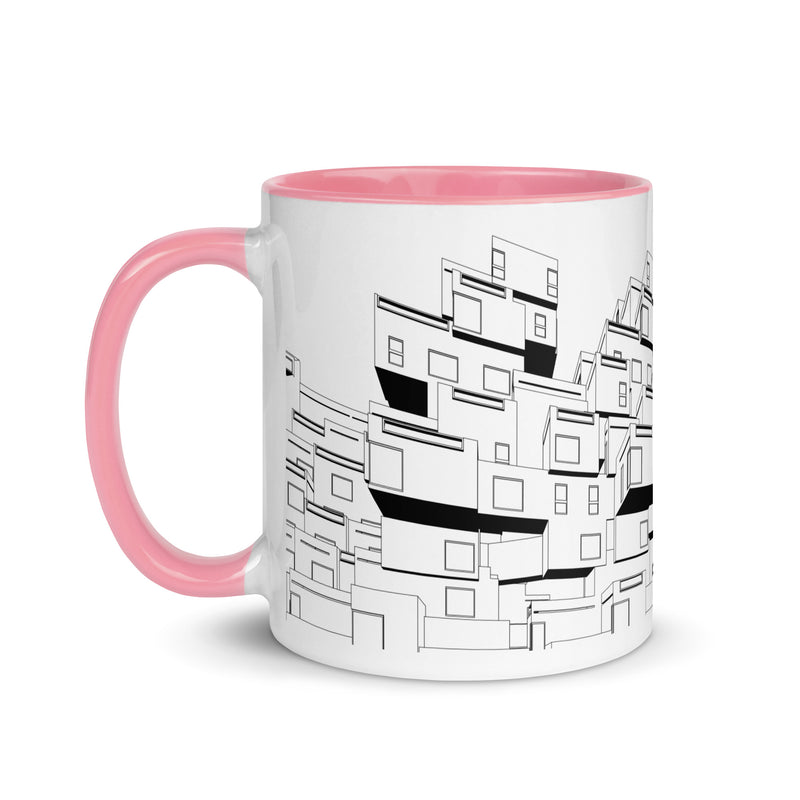 Habitat '67 Different Coloured Mugs