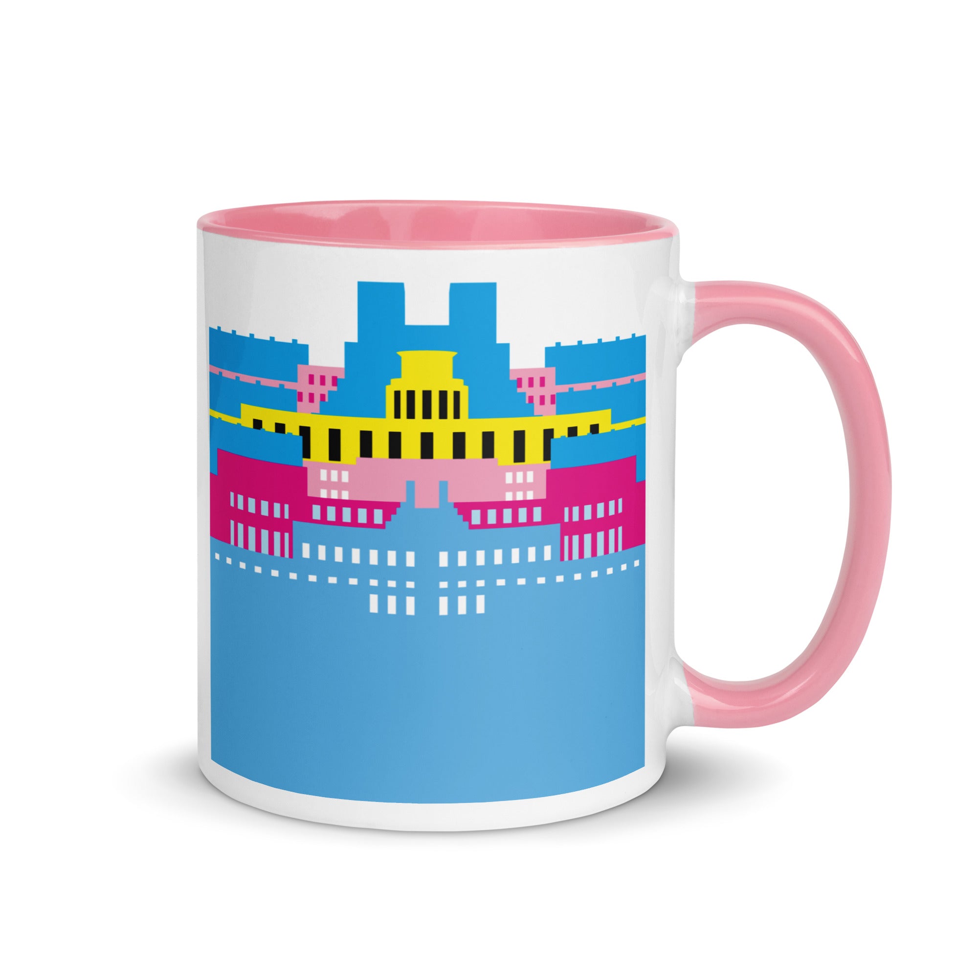 MI6 Different Coloured Mugs