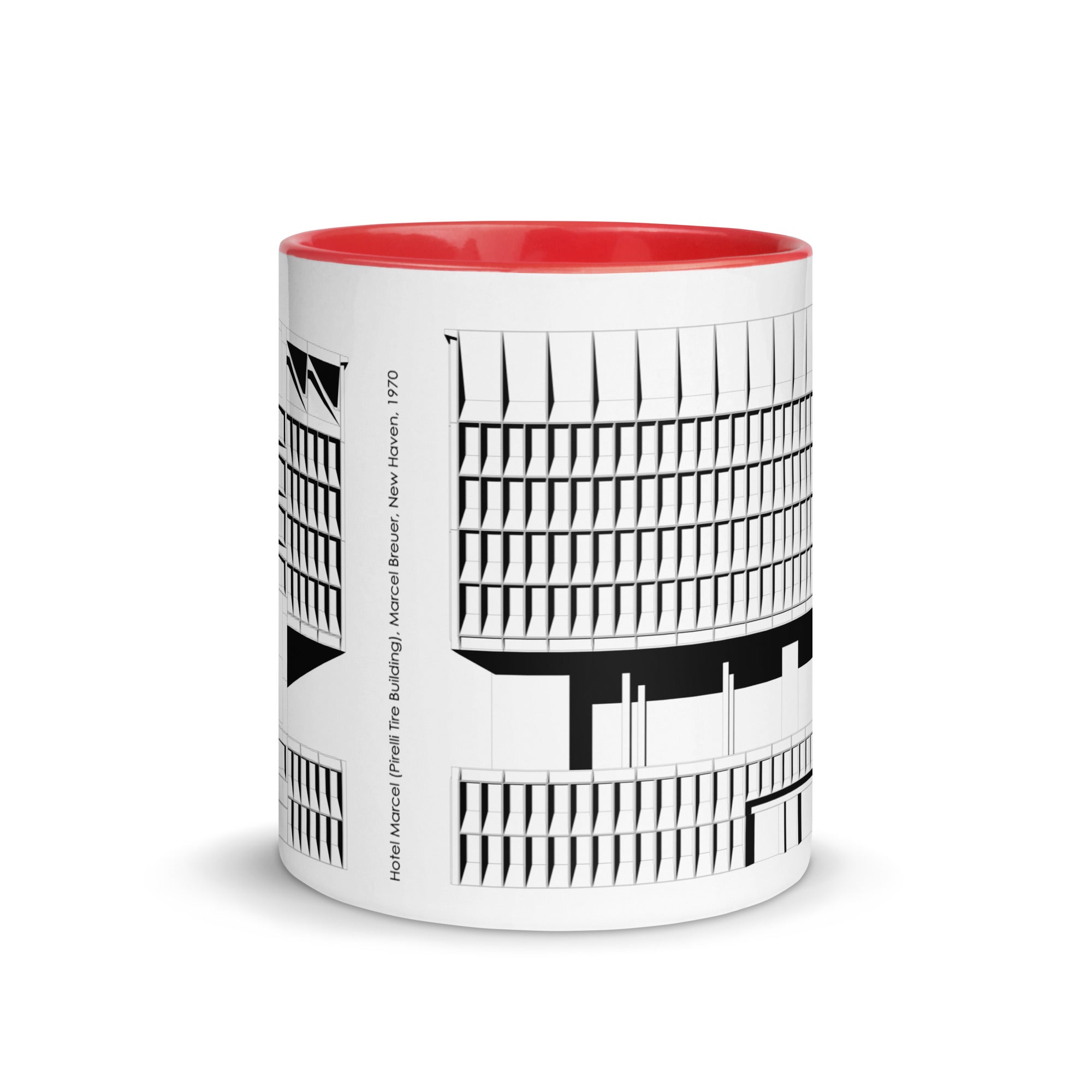 Hotel Marcel (Pirelli Tire Building) Different Coloured Mugs