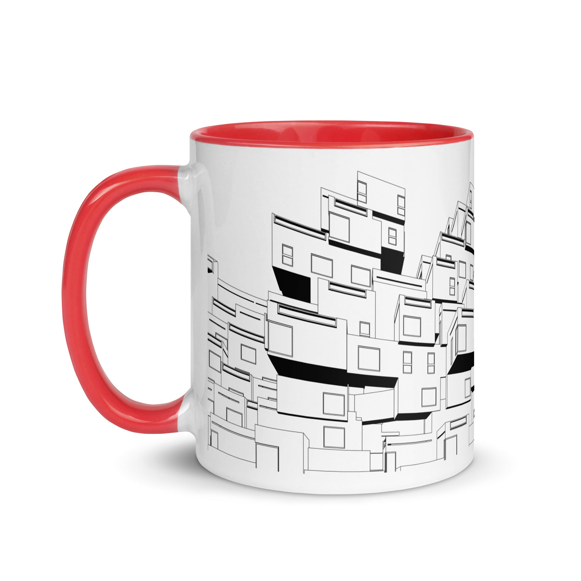 Habitat '67 Different Coloured Mugs