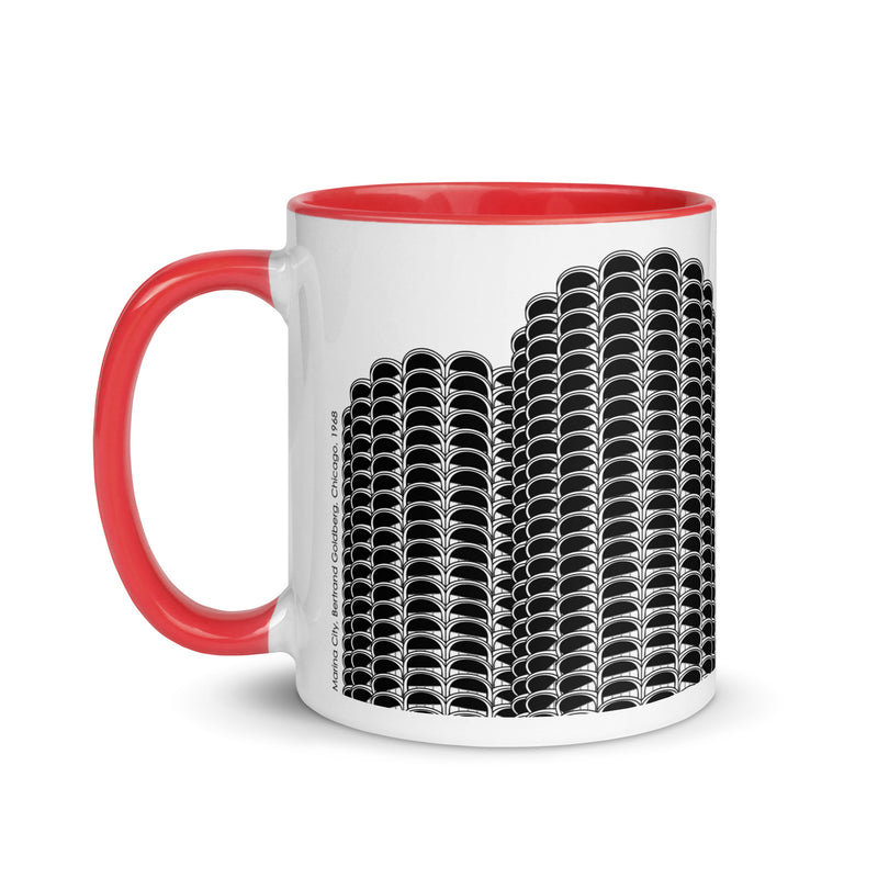 Marina City Different Coloured Mugs