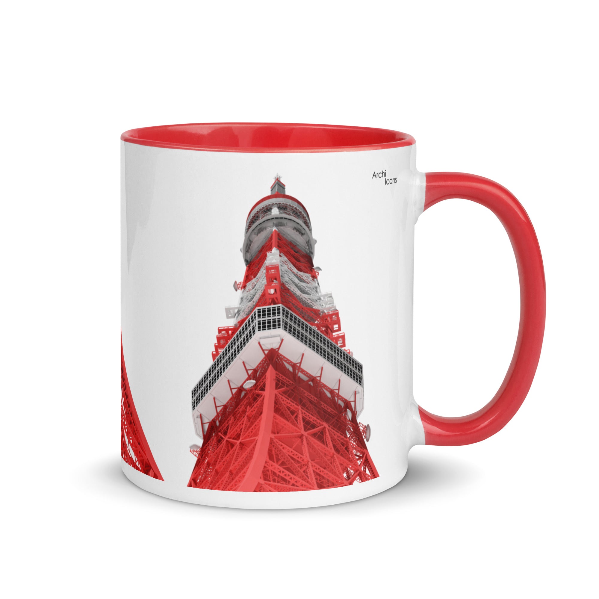 Tokyo Tower Red Mugs