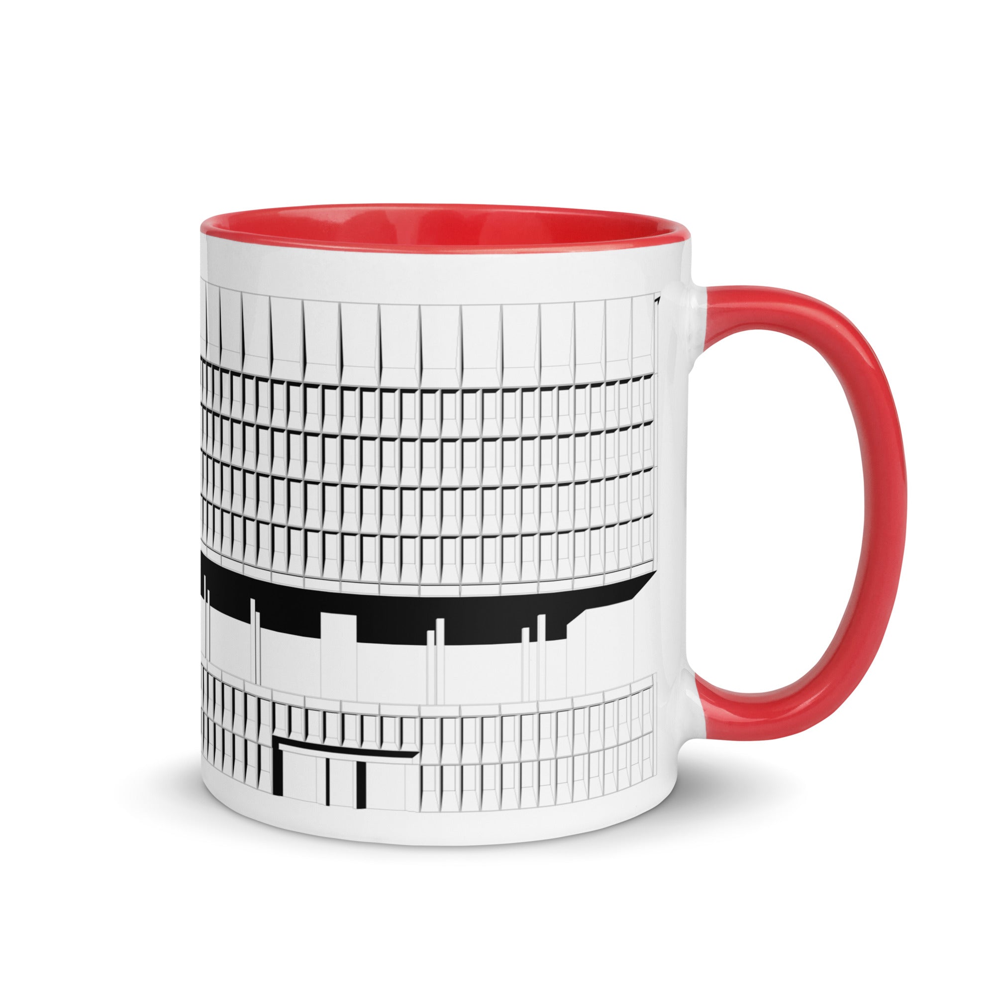 Hotel Marcel (Pirelli Tire Building) Different Coloured Mugs