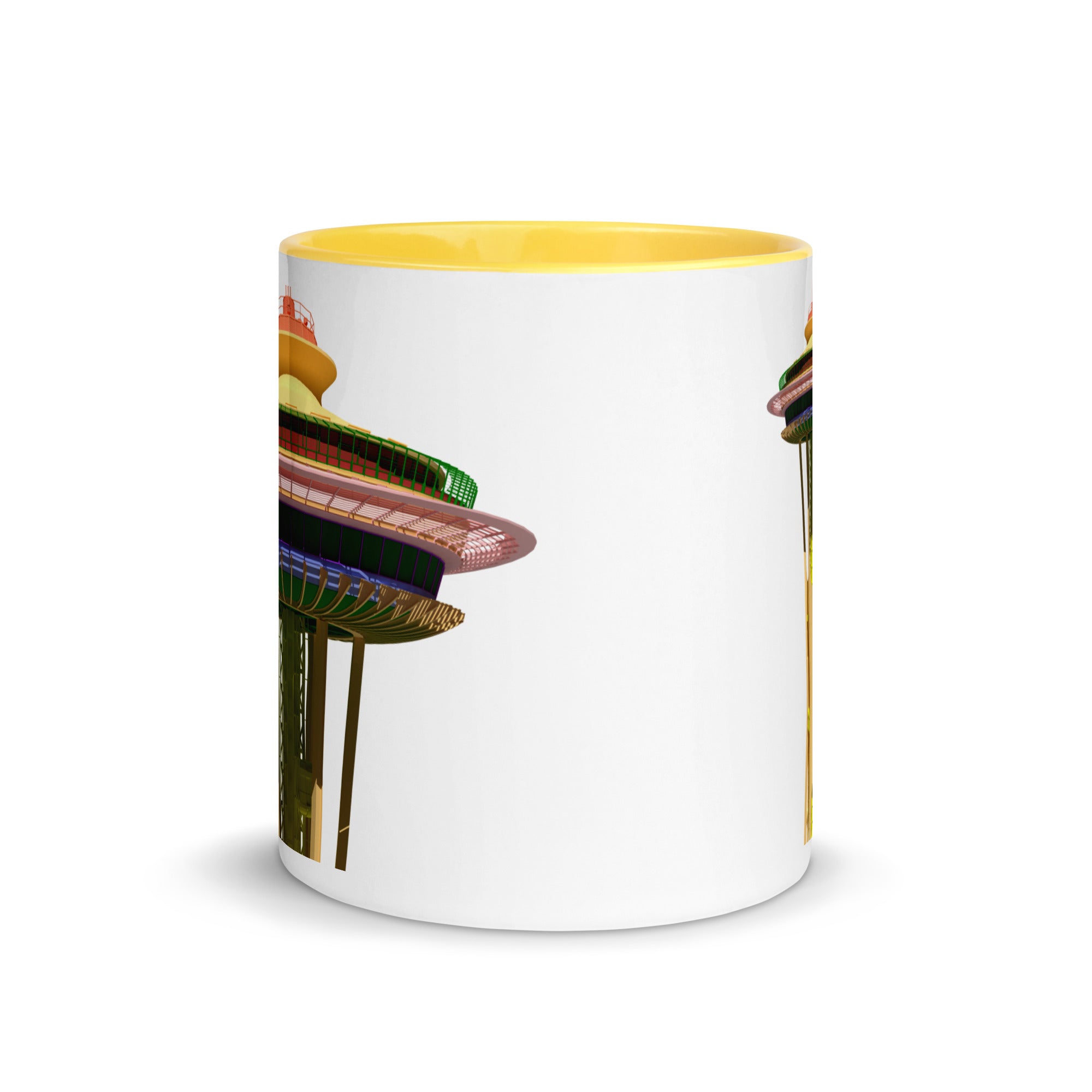 Space Needle Different Coloured Mugs