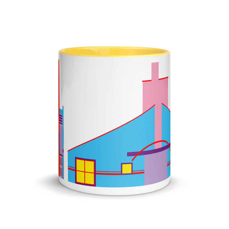 Vanna Venturi House Different Colored Mugs