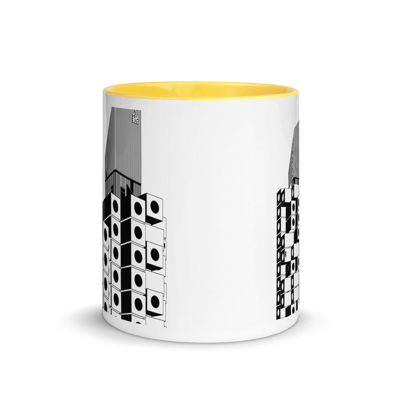 Nakagin Capsule Tower Different Coloured Mugs