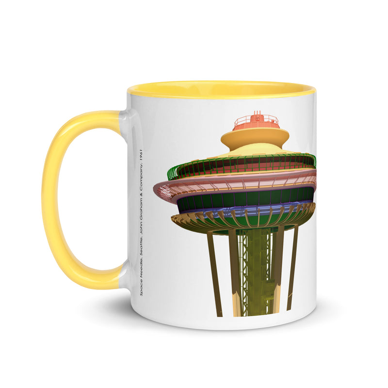 Space Needle Different Coloured Mugs