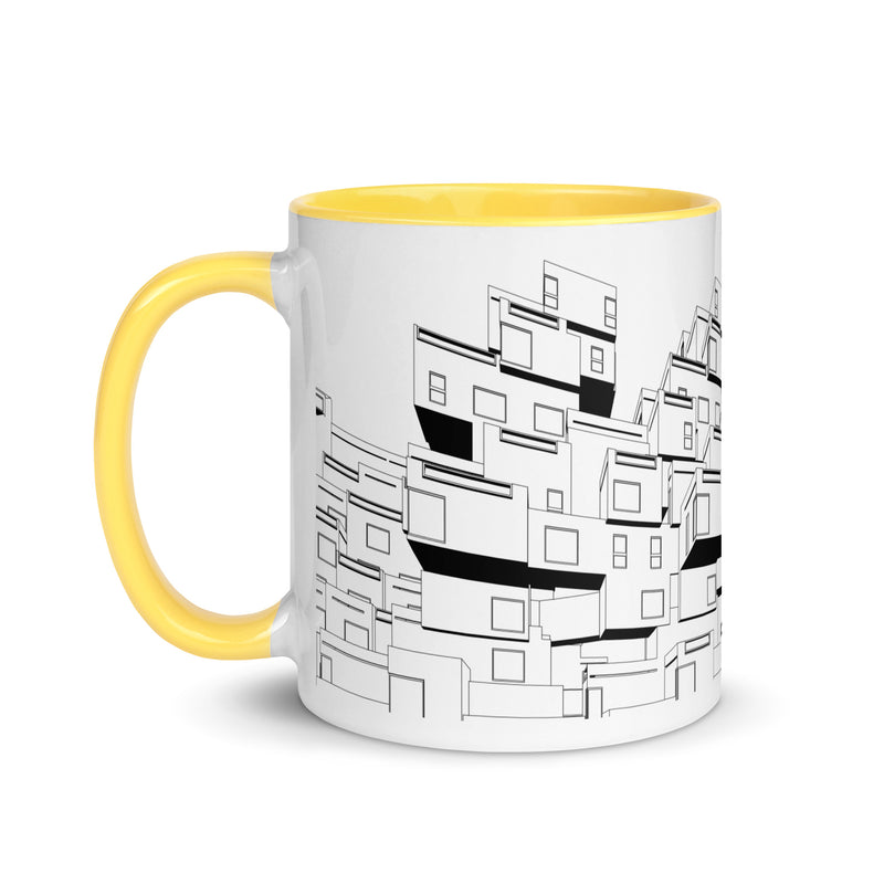 Habitat '67 Different Coloured Mugs