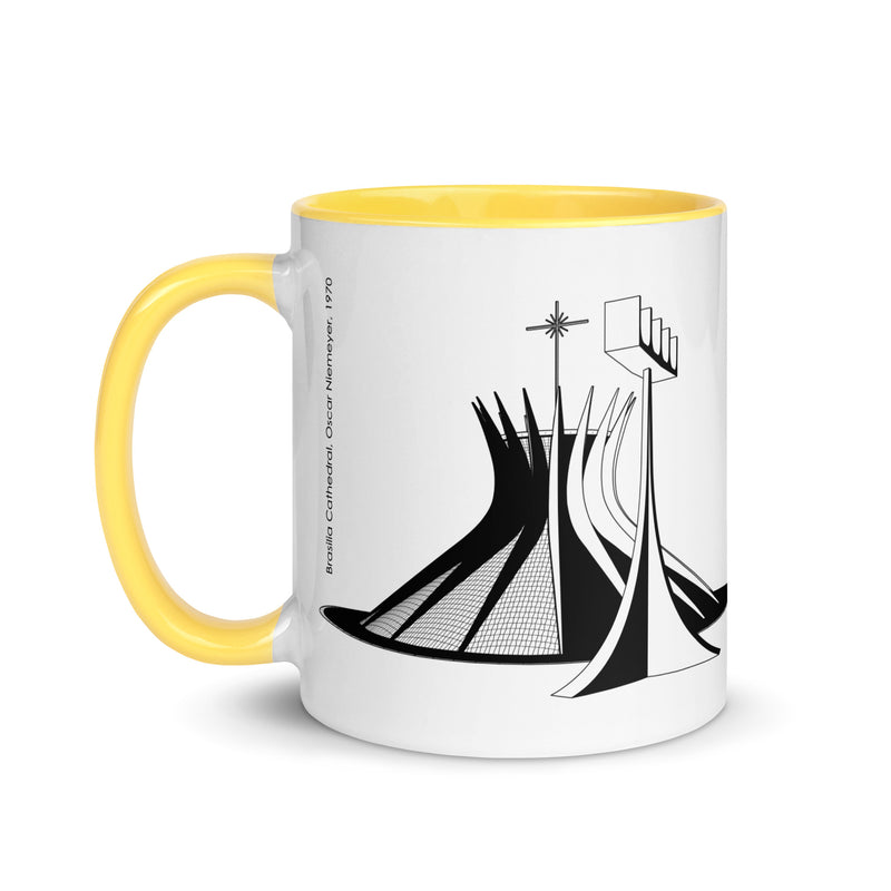 Brasilia Cathedral Different Coloured Mugs