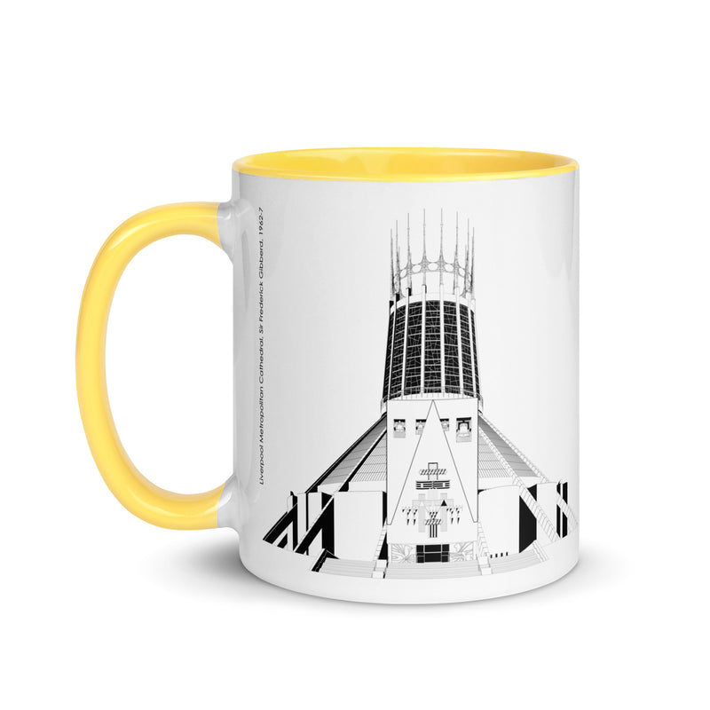 Liverpool Metropolitan Cathedral Different Coloured Mugs