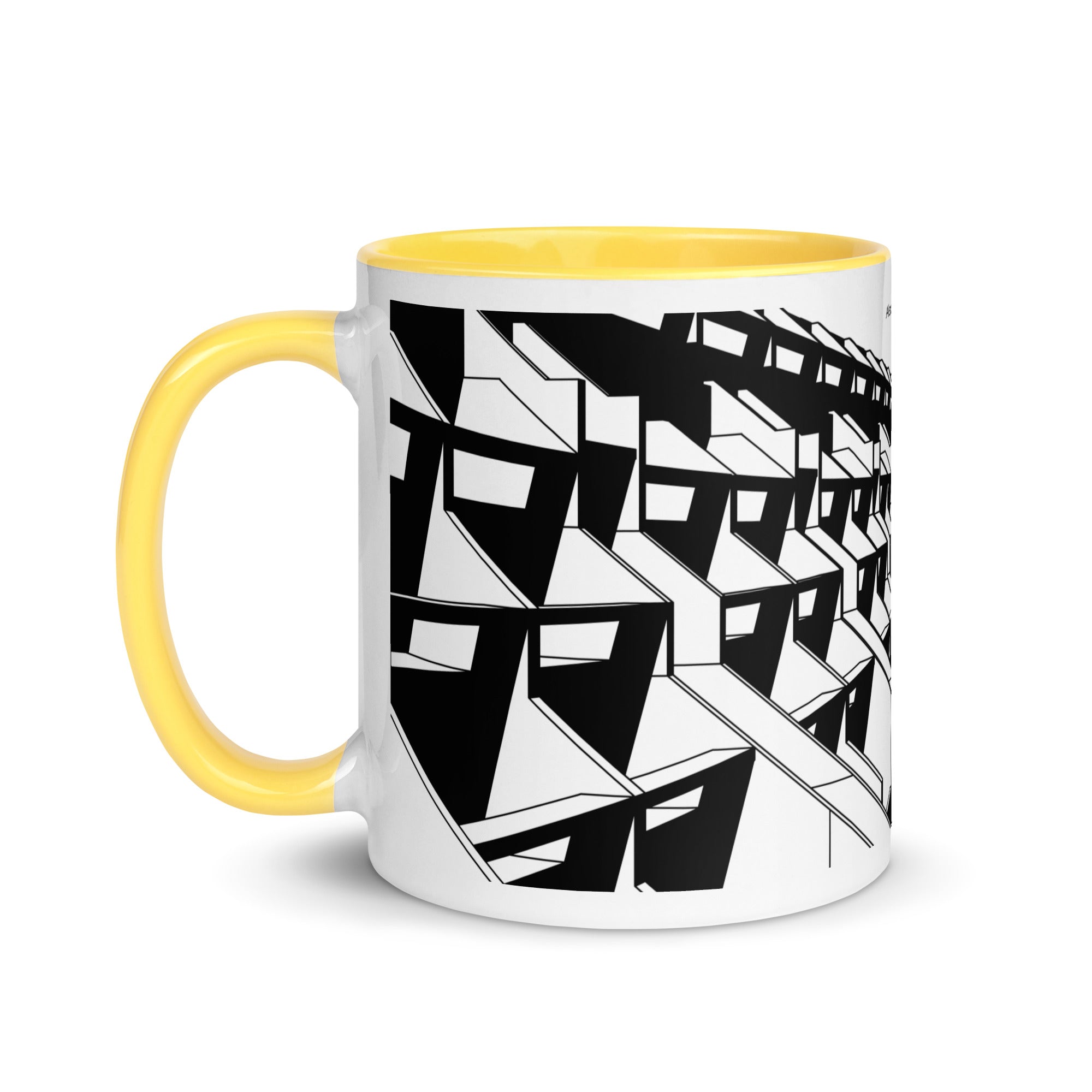 Alexandra Road Estate Different Coloured Mugs