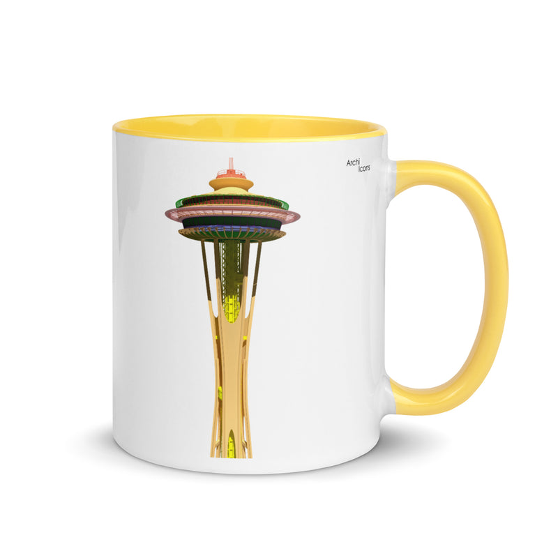 Space Needle Different Coloured Mugs