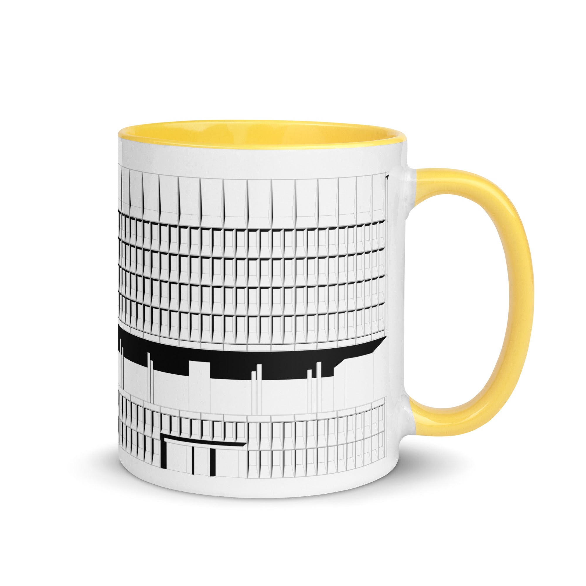 Hotel Marcel (Pirelli Tire Building) Different Coloured Mugs