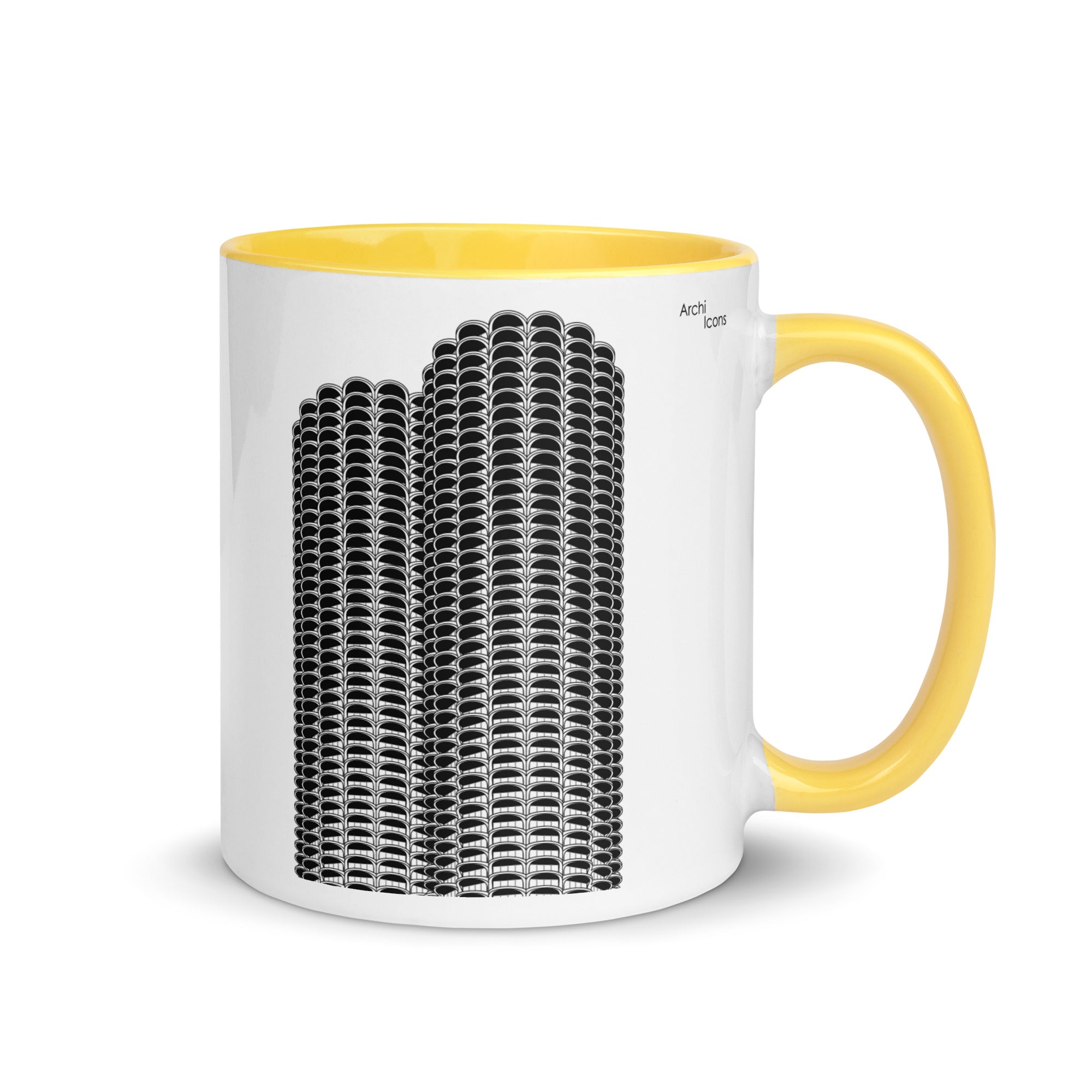 Marina City Different Coloured Mugs