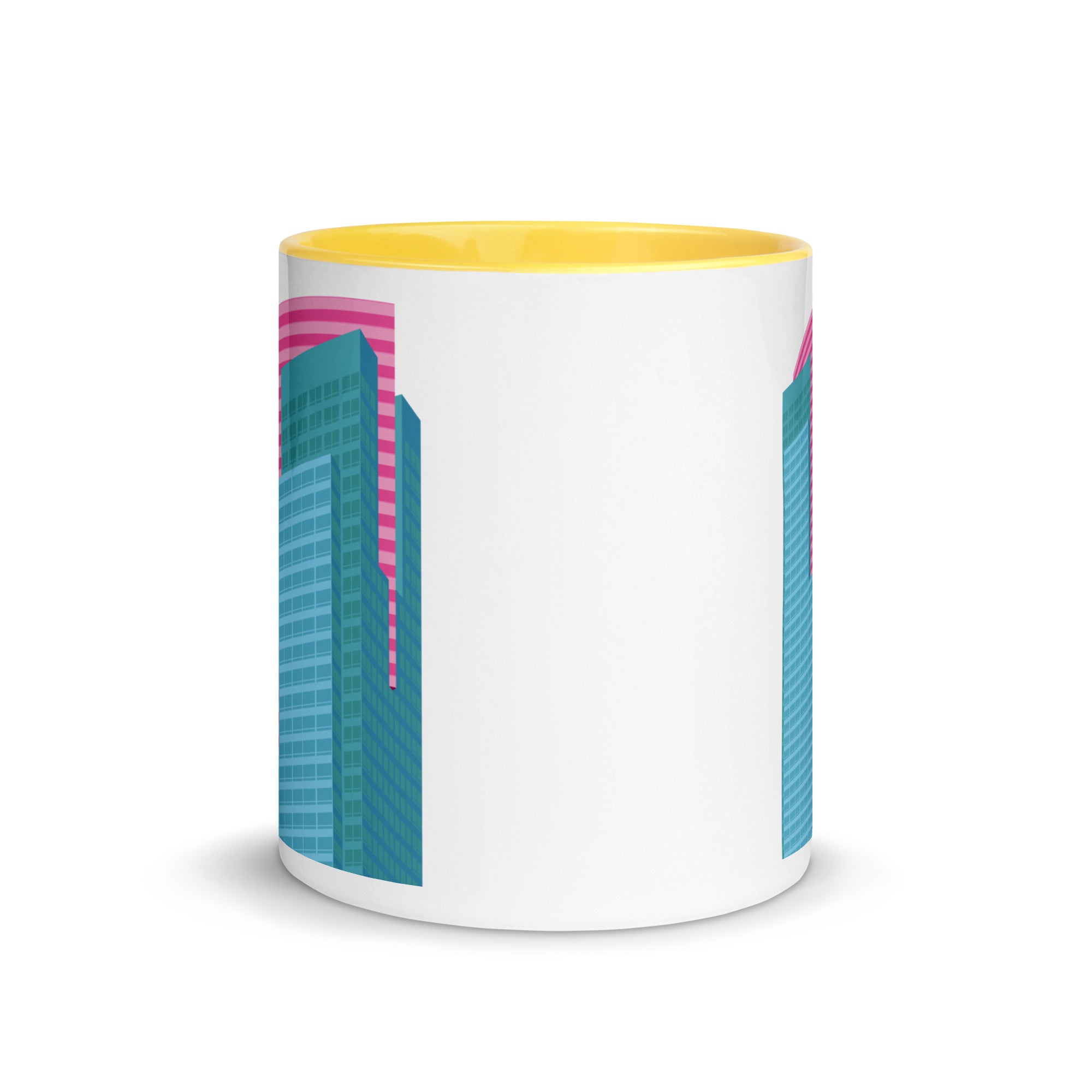 Gas Company Tower Yellow or Blue Mugs