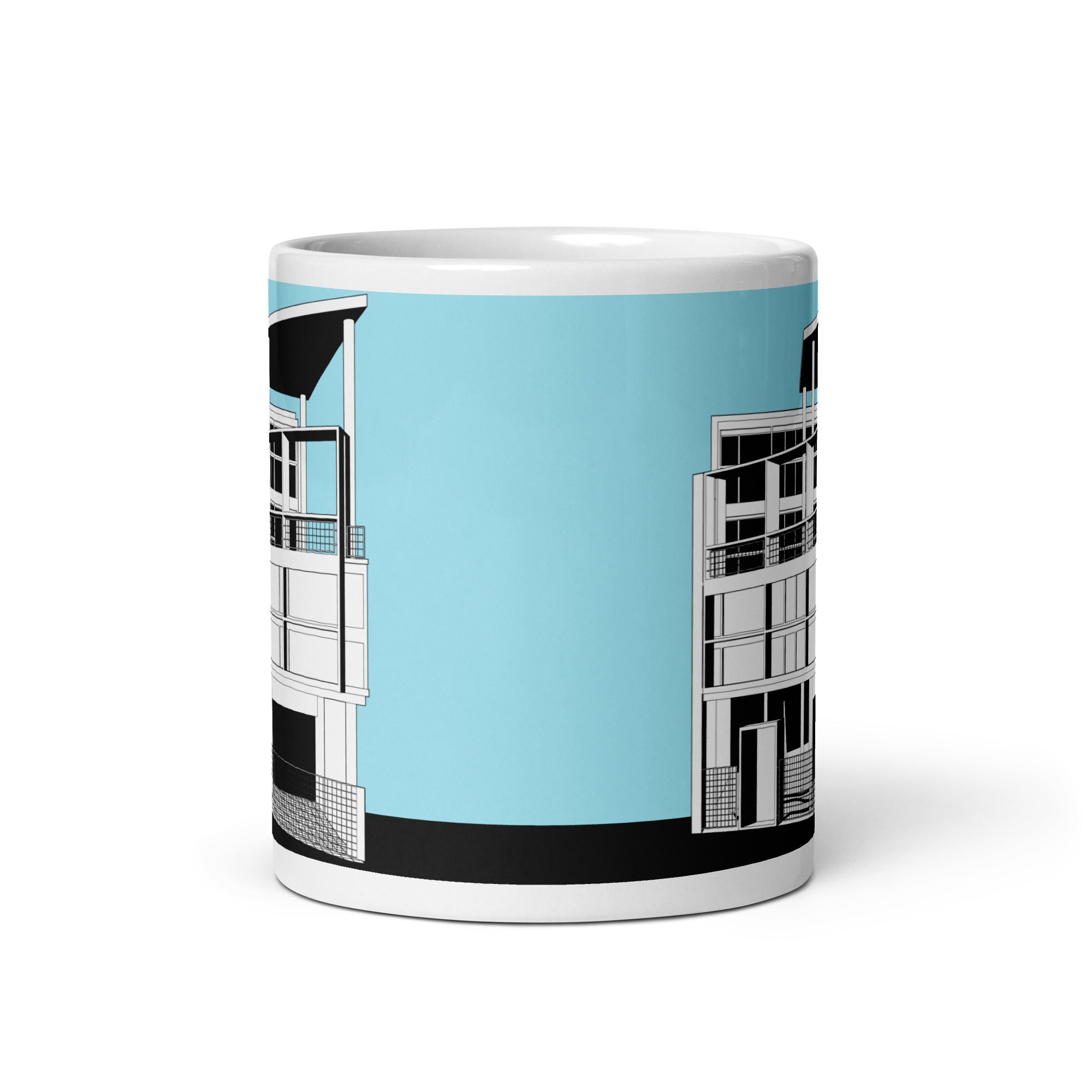 Curutchet House Blue Mugs