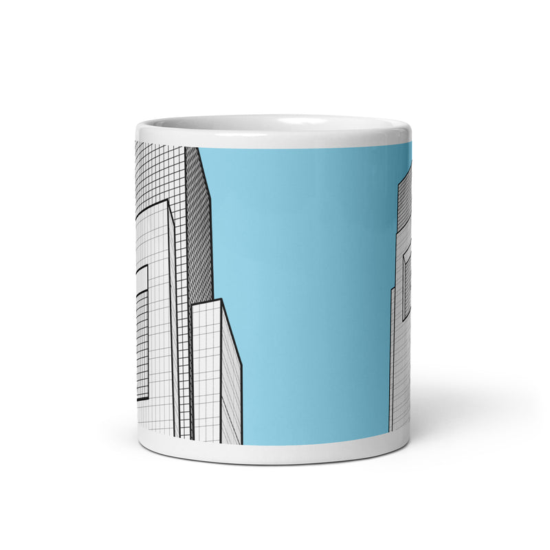 Comcast Center Blue Mugs