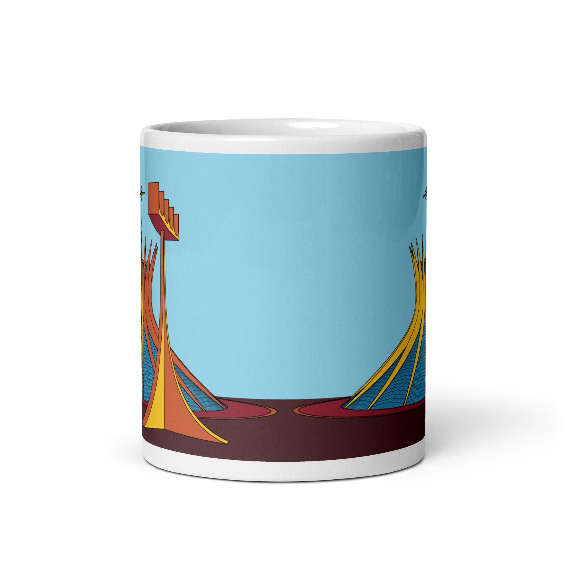 Brasilia Cathedral Mugs