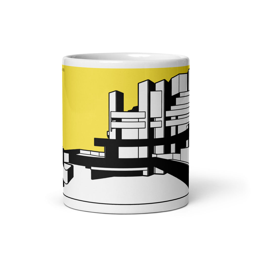 National Theatre West View Yellow Mugs