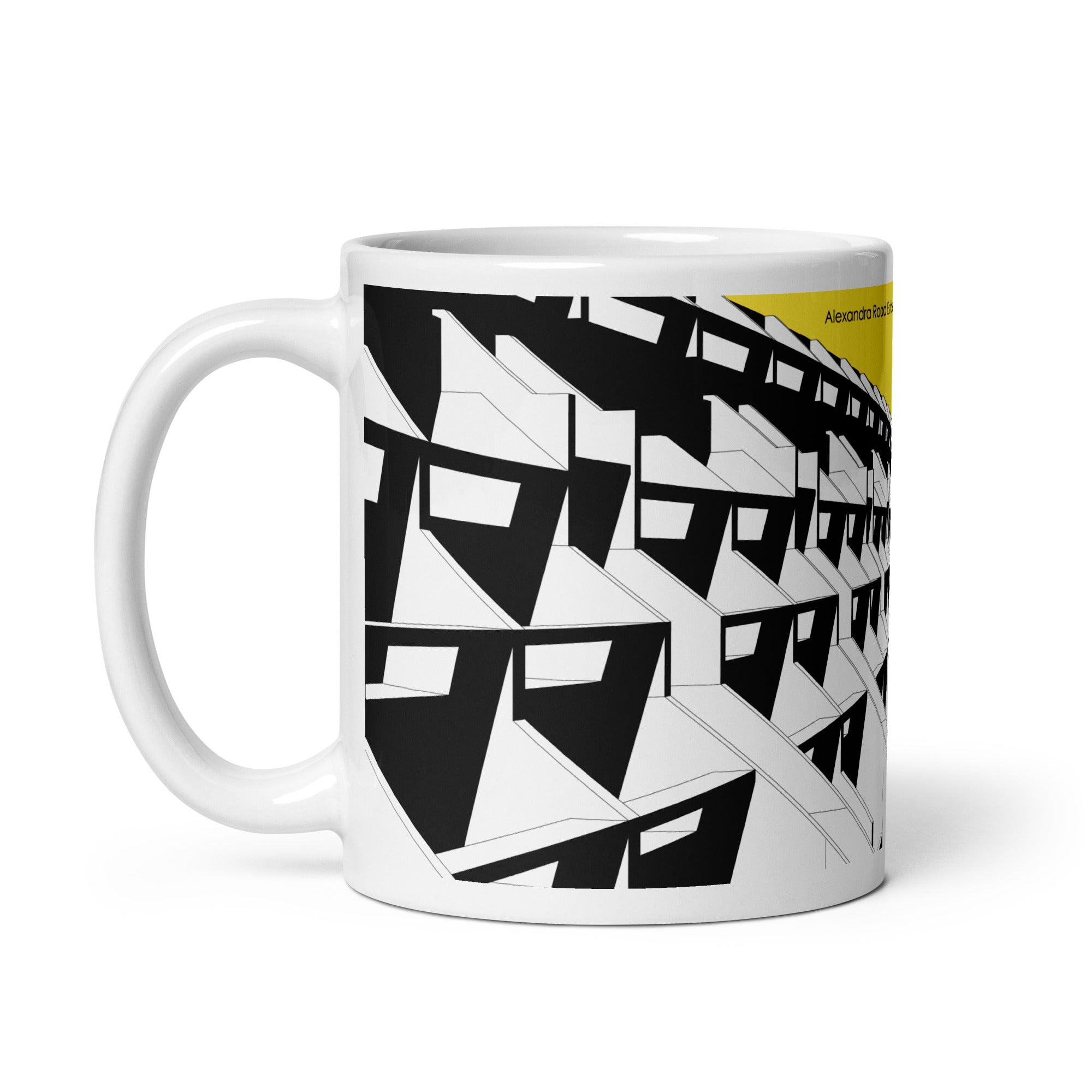 Alexandra Road Estate Yellow Mugs