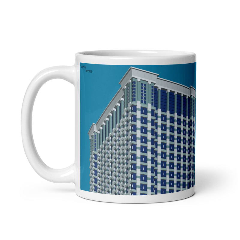 Leo Burnett Building Colour Mugs