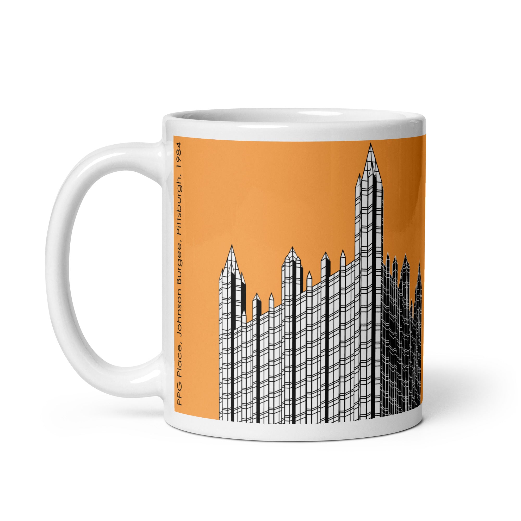 PPG Place Orange Mugs