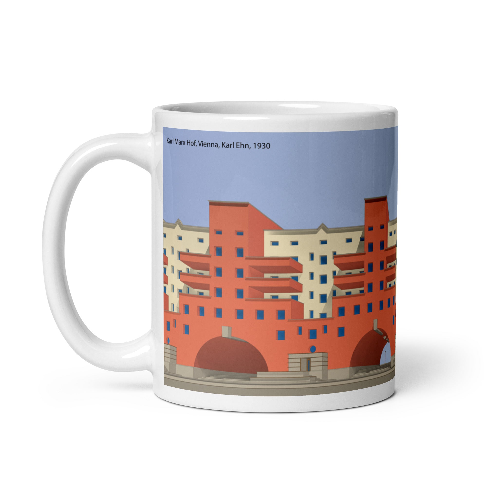 Karl Marx Hof Colour Mugs