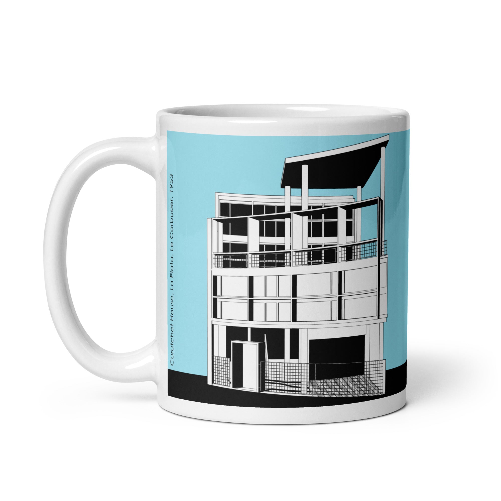 Curutchet House Blue Mugs