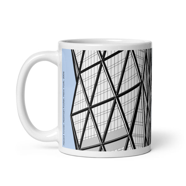 Hearst Tower Blue Mugs