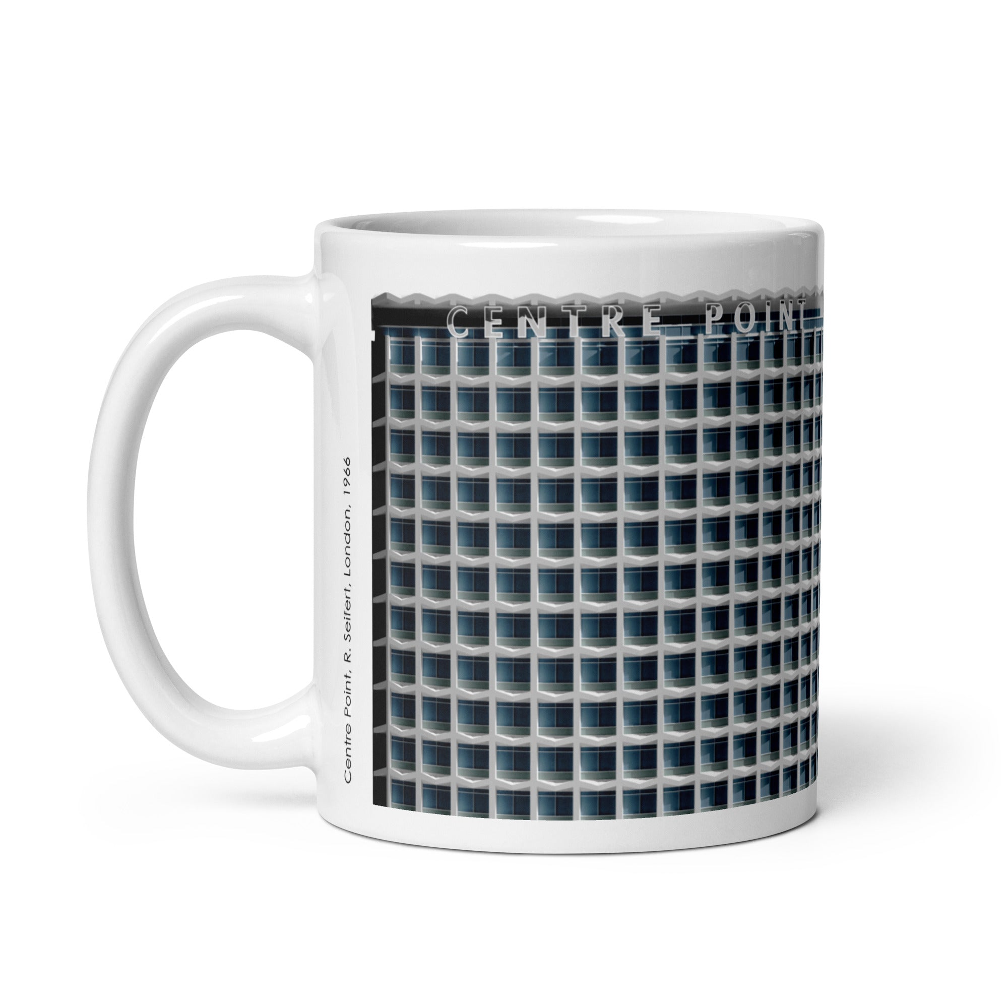 Centre Point Front View Mugs