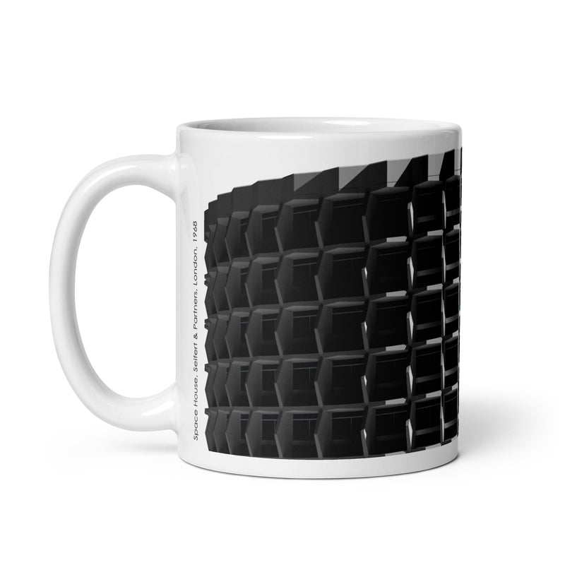 Space House With Shadows Mugs