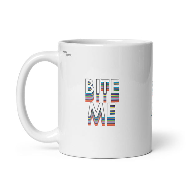 "I love Postmodern Architecture, Bite Me" Mugs