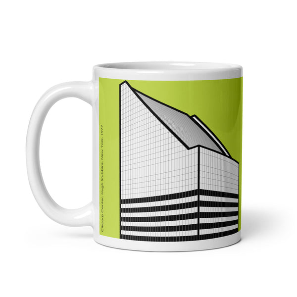 Citicorp Center (Now Citigroup Center / 601 Lexington Avenue) Green Mugs