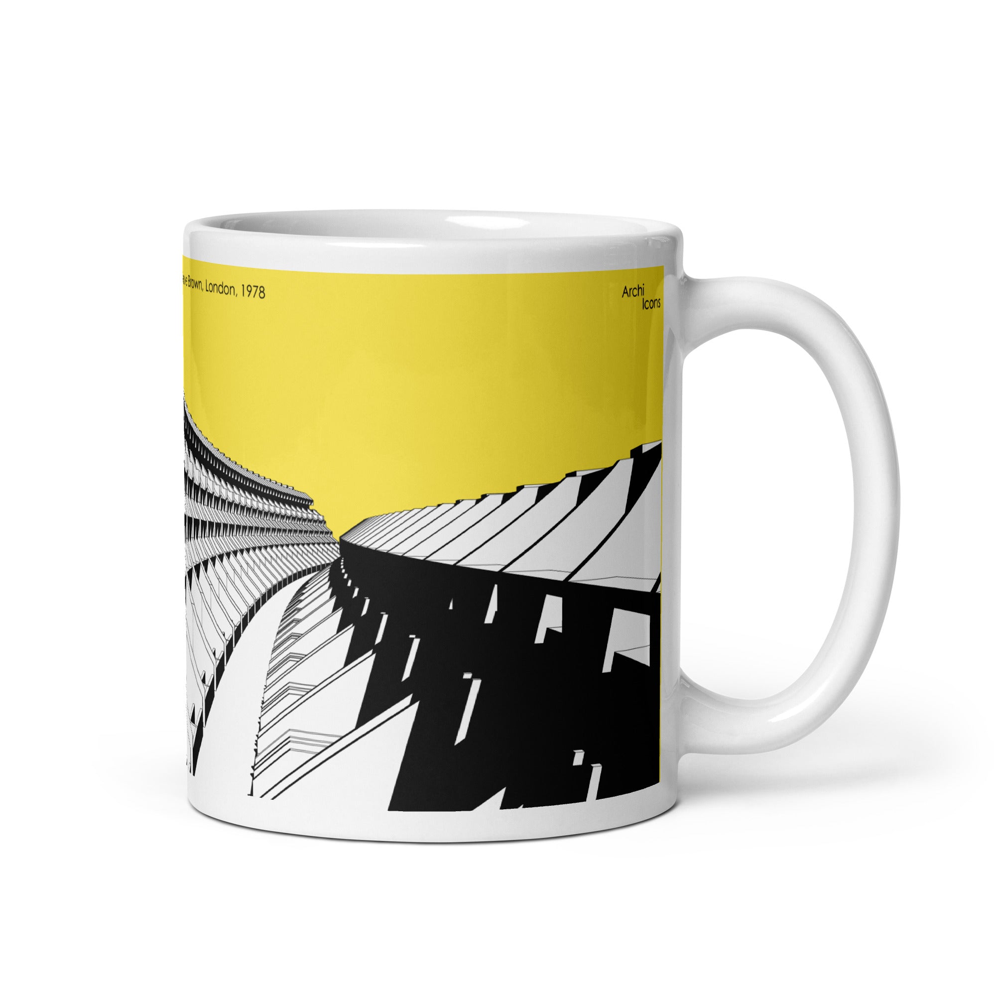 Alexandra Road Estate Yellow Mugs