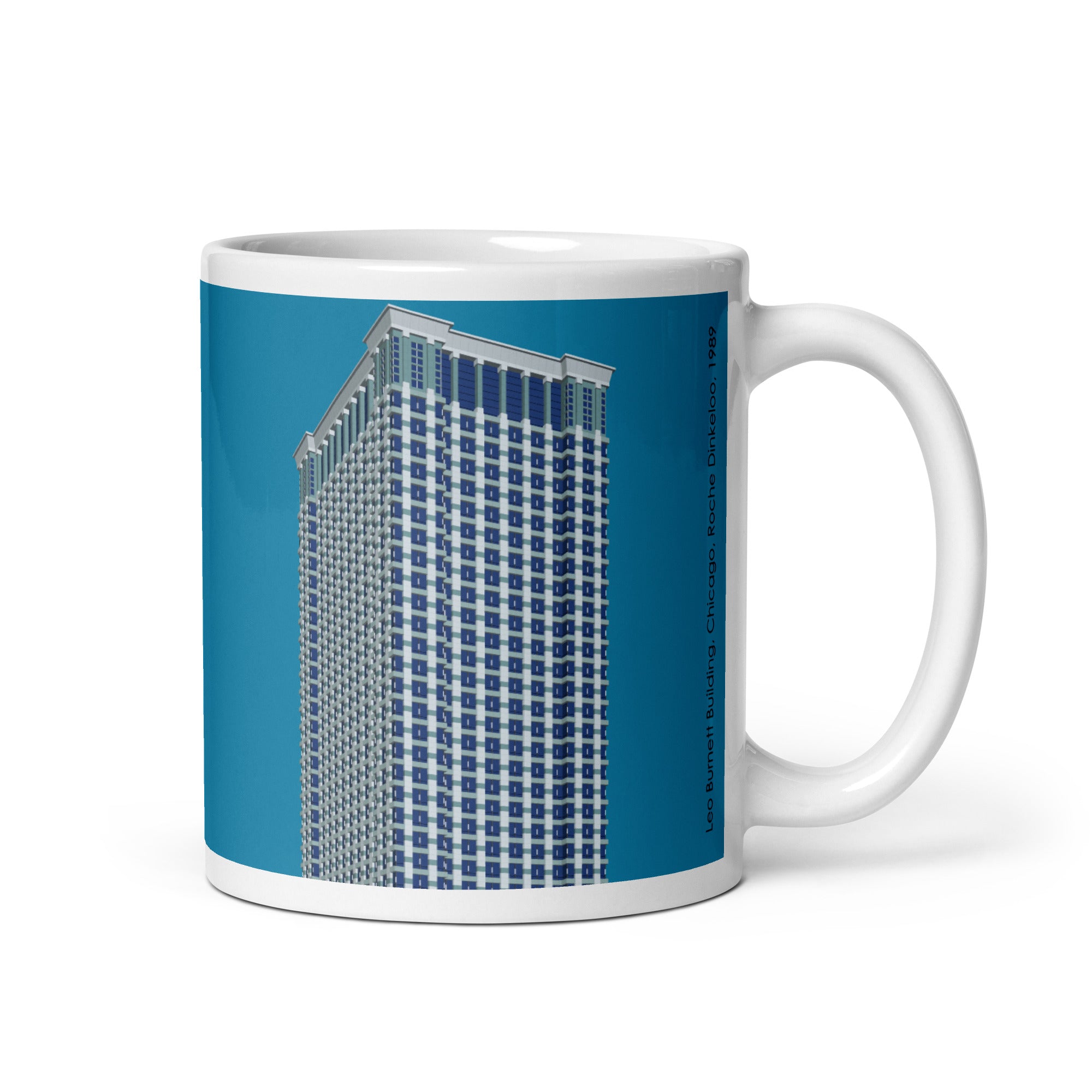 Leo Burnett Building Colour Mugs