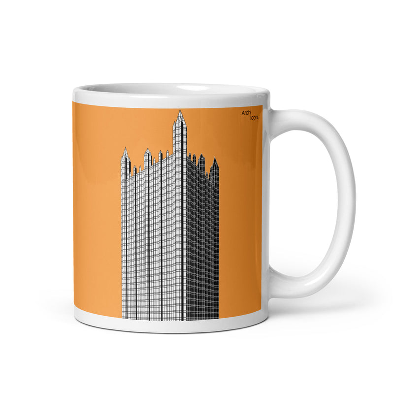 PPG Place Orange Mugs