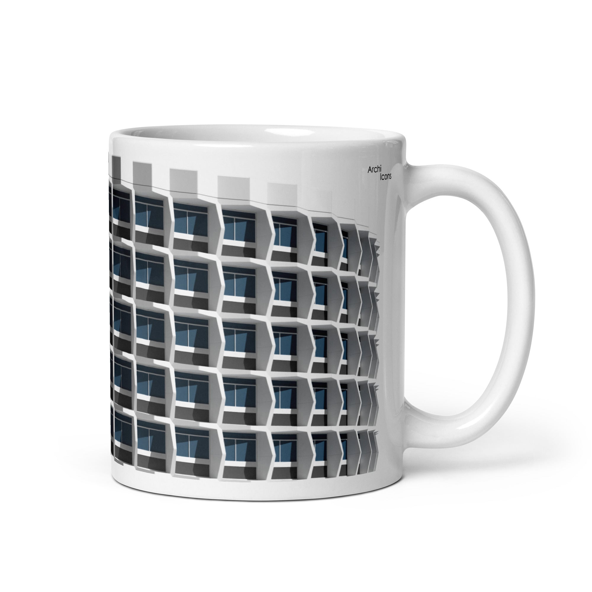 Space House With Shadows Mugs