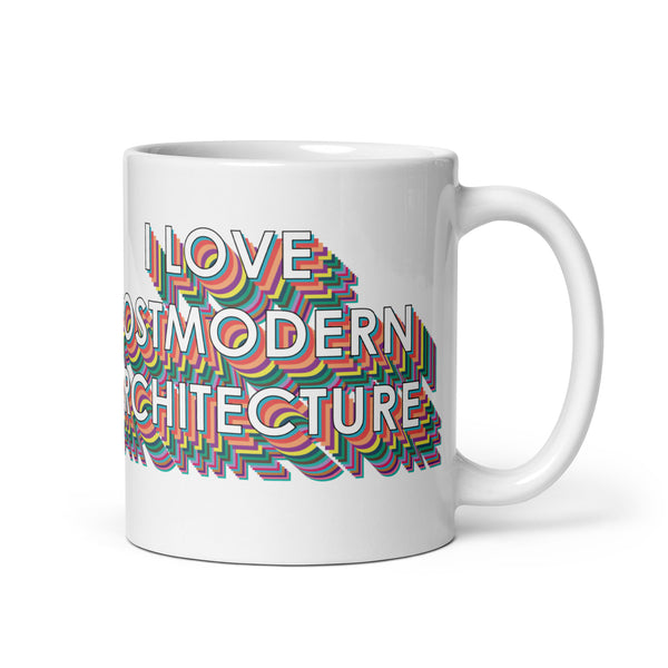 "I love Postmodern Architecture, Bite Me" Mug