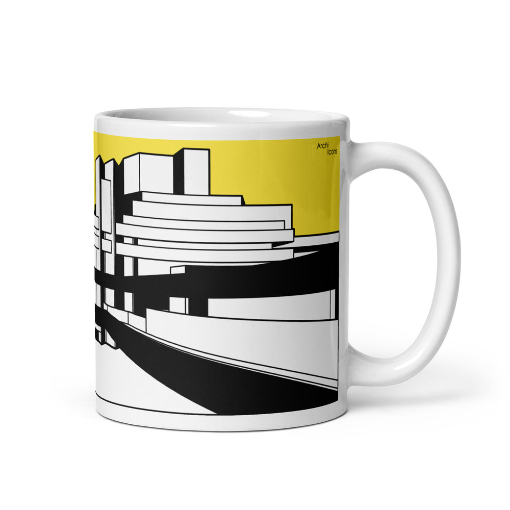 National Theatre West View Yellow Mugs