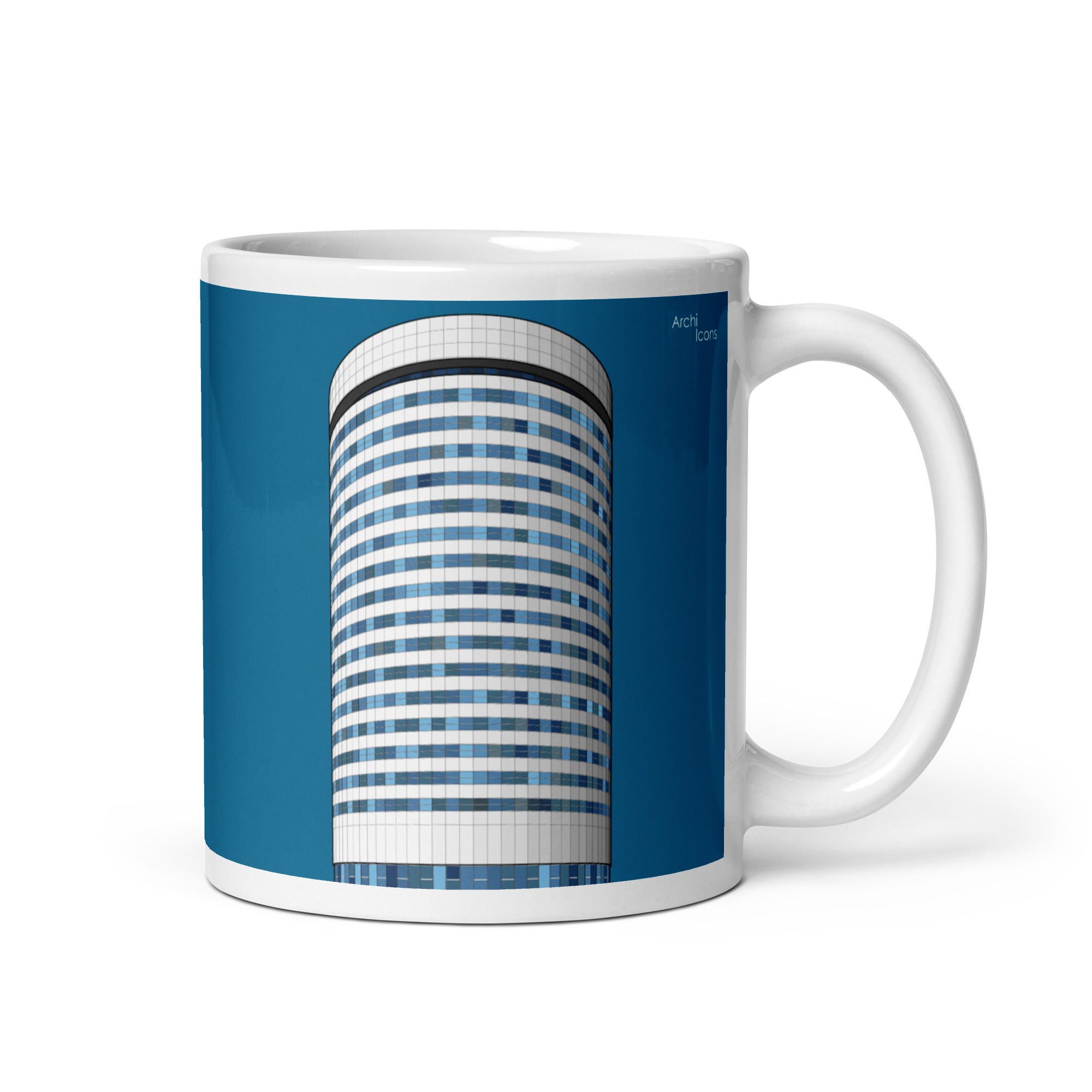 The Rotunda Blue Mugs | James Roberts Modernist Futurist Birmingham ...