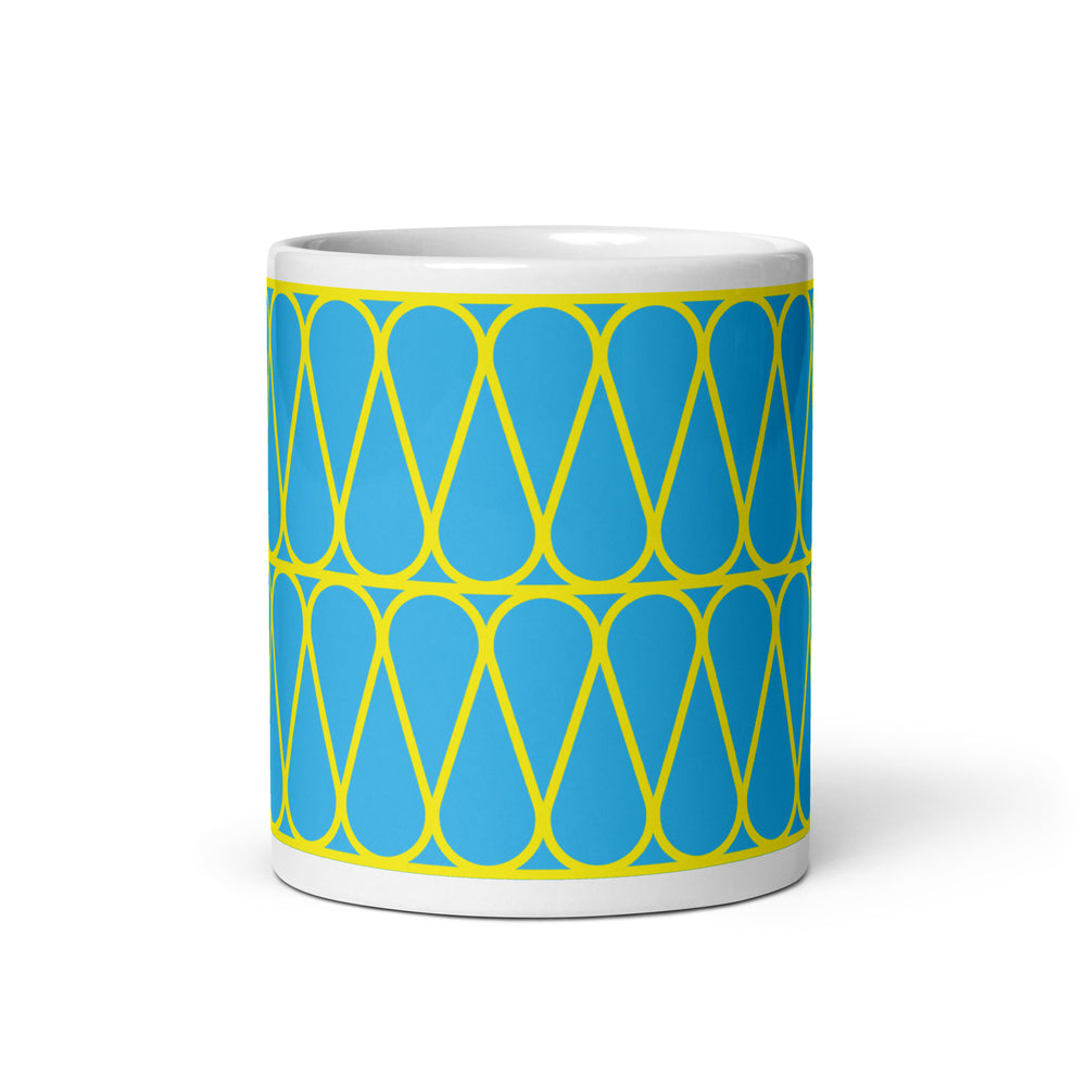 Insulation Hatch Yellow & Blue Mugs