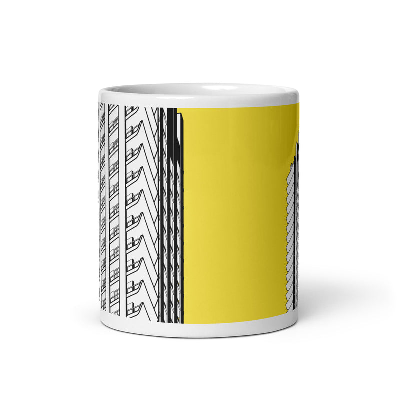 Barbican Yellow Mugs