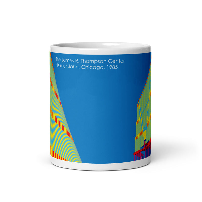 James R. Thompson Center (N La Salle & W Randolph St view) Colour Mug