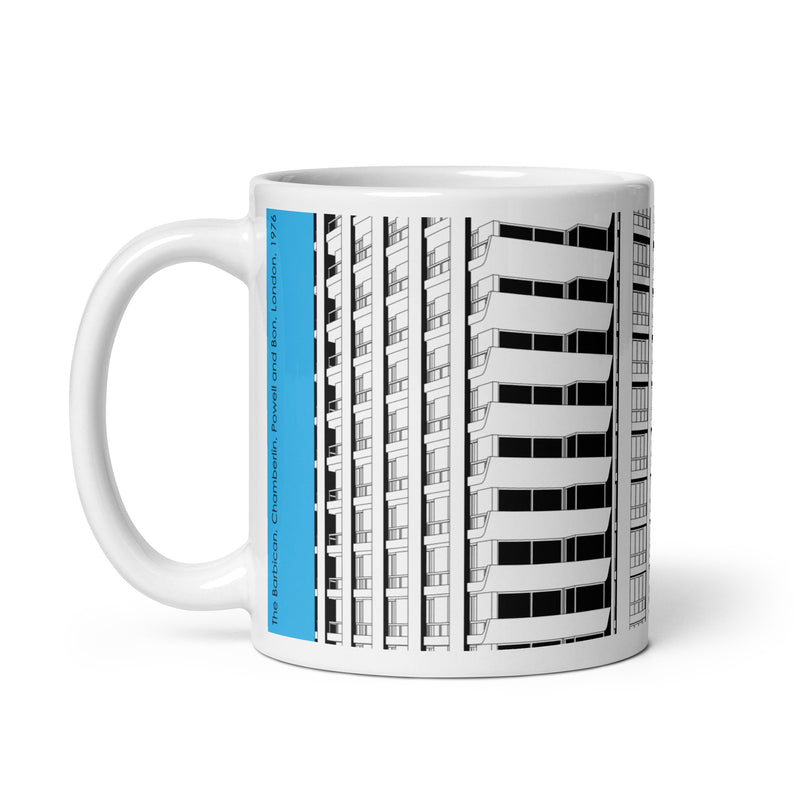 Barbican Blue Mugs