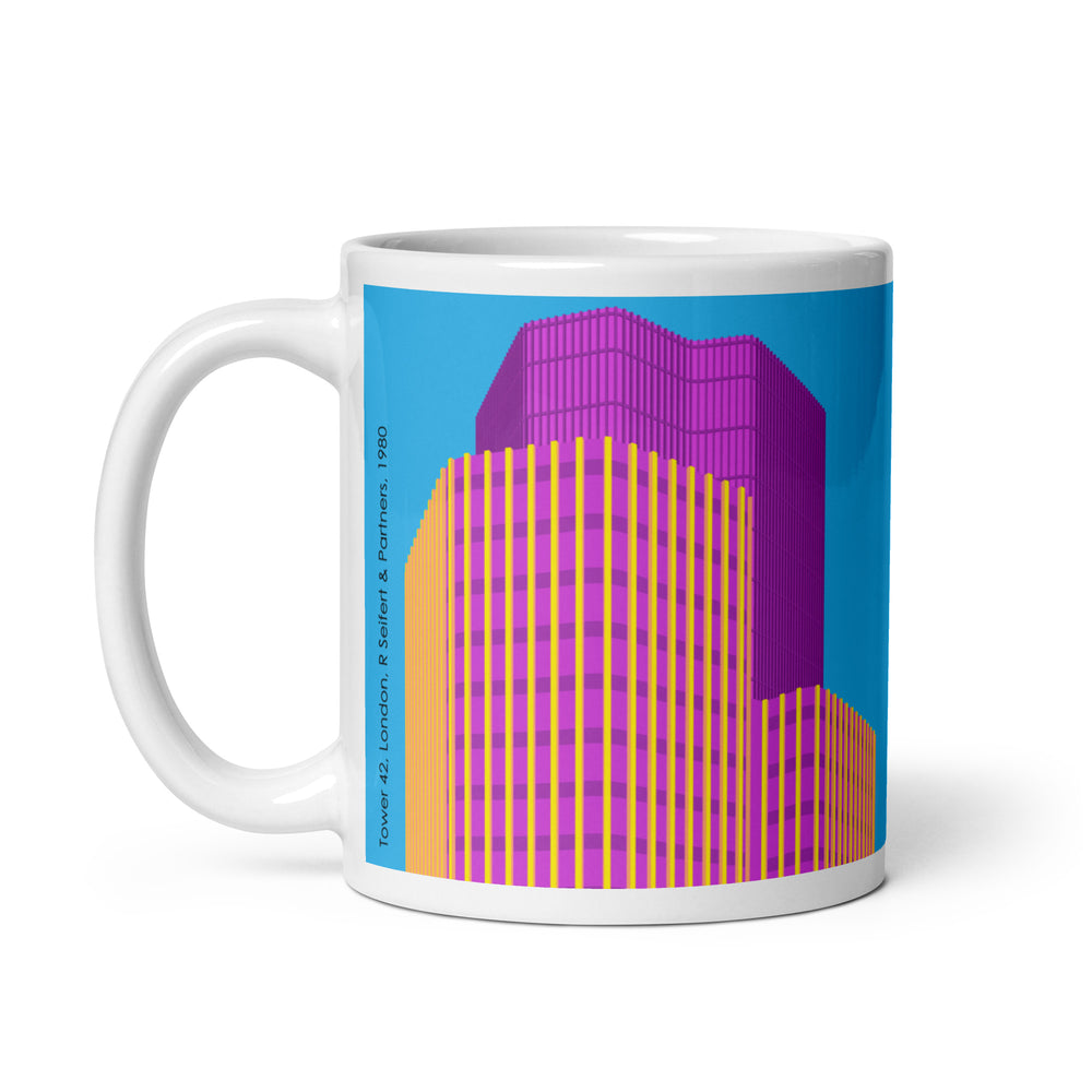 Tower 42 (Nat West Tower) Colour Mugs