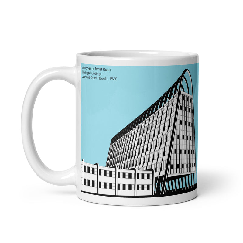 Manchester Toast Rack Blue Mugs