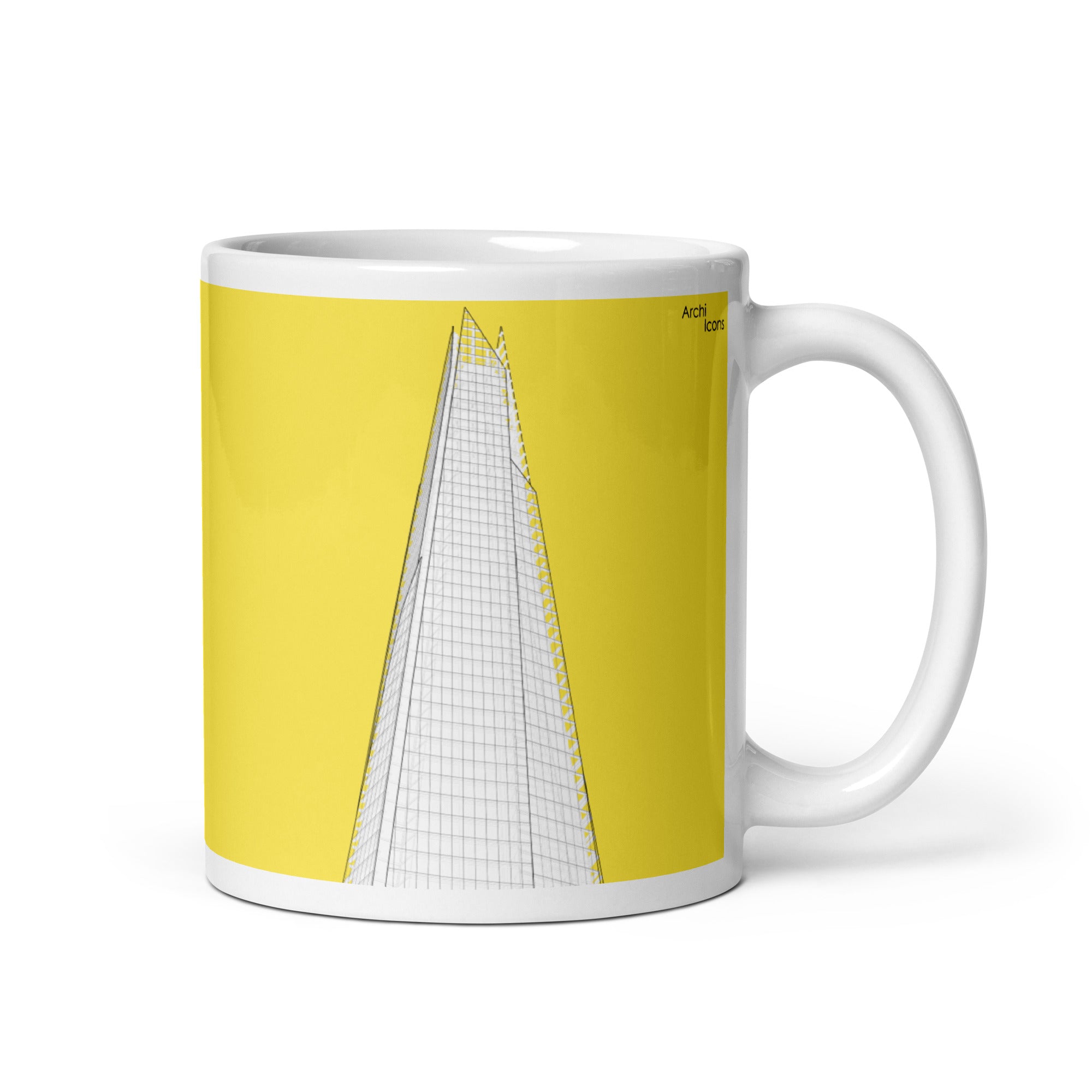 The Shard Yellow Mugs