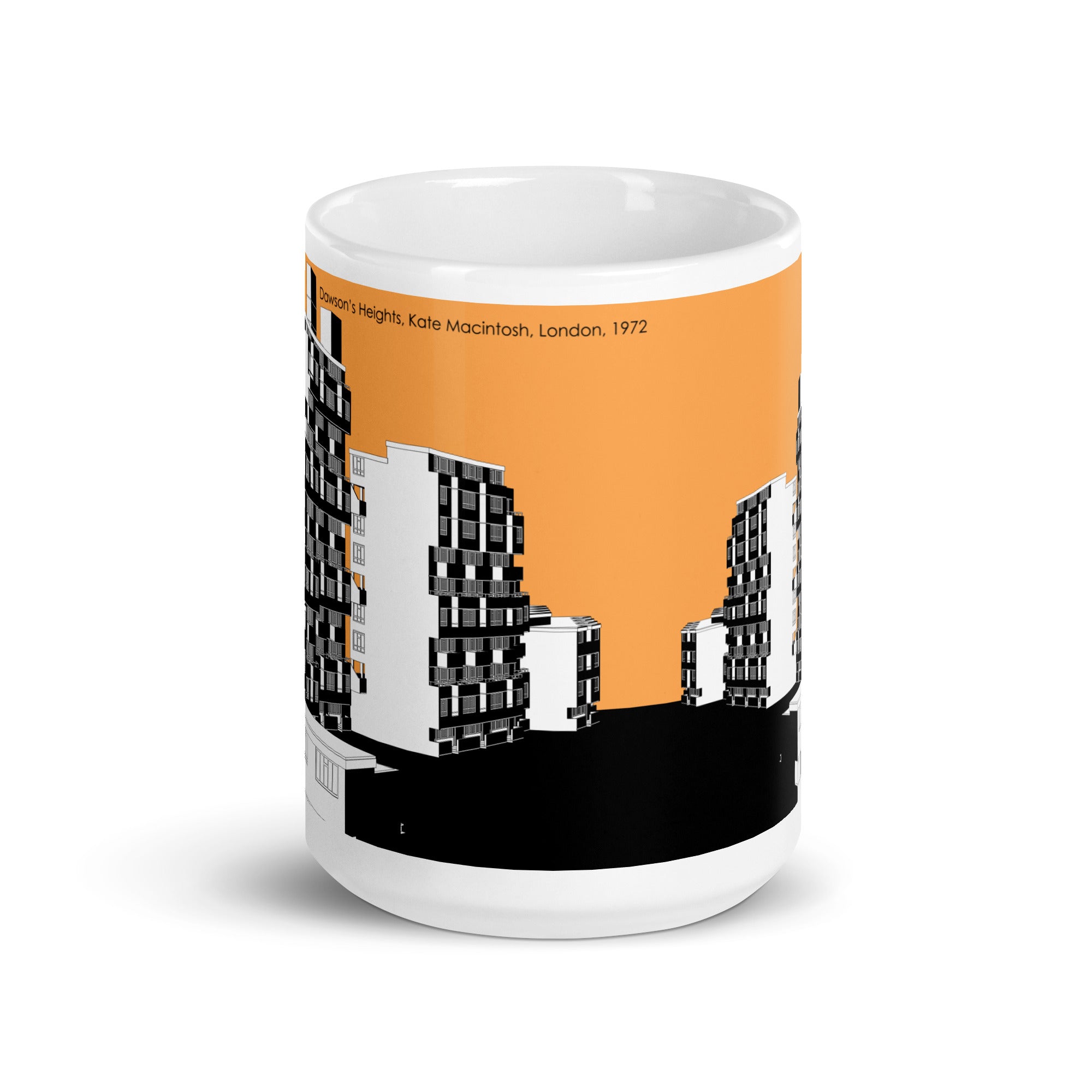 Dawson's Heights Orange Mugs