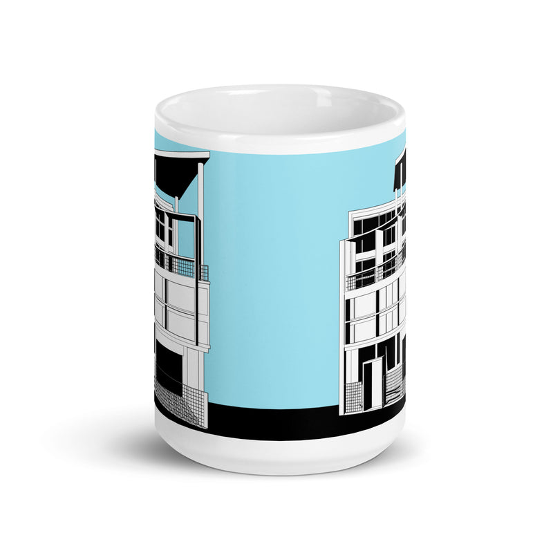 Curutchet House Blue Mugs