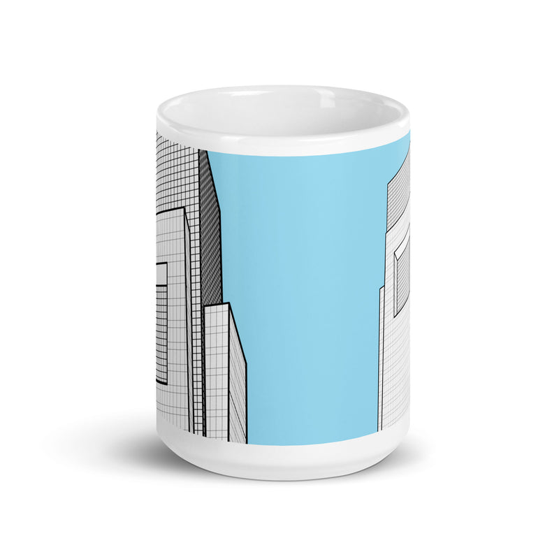 Comcast Center Blue Mugs